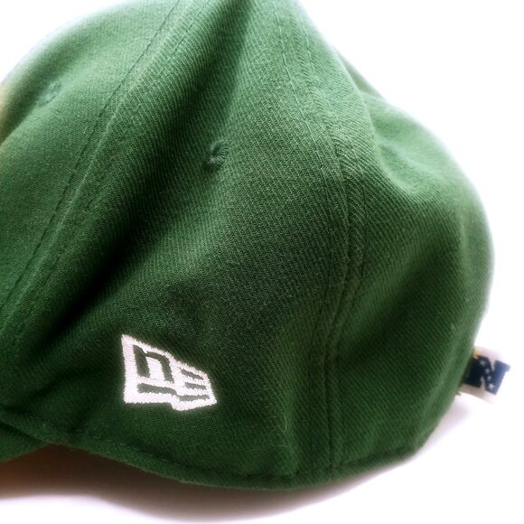 New Era Men Football Hat Green Bay Packers NFL 9Forty Strap Back Adjustable Cap - Picture 4 of 15